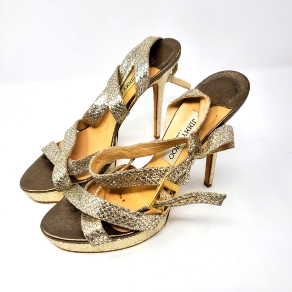 Jimmy Choo Champagne Pumps